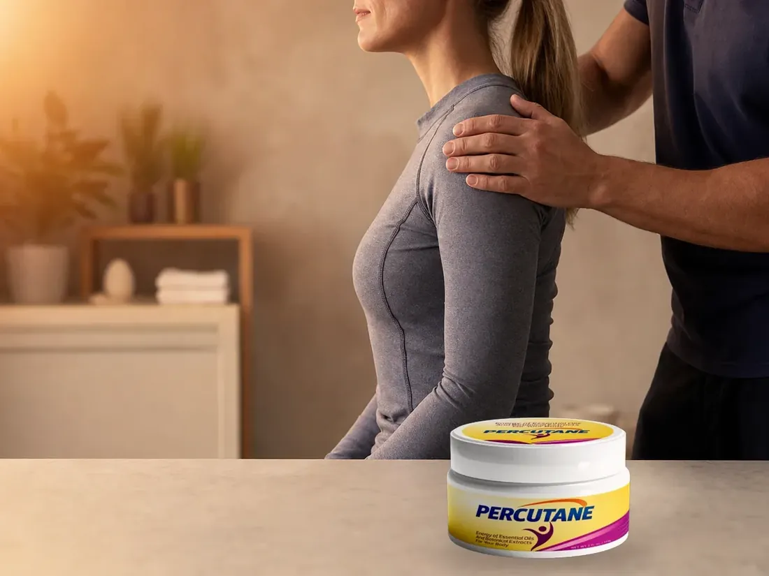 Percutane krem masaj uygulaması — omuz ve bel bölgesi için ısıtıcı bakım kremi nasıl kullanılır